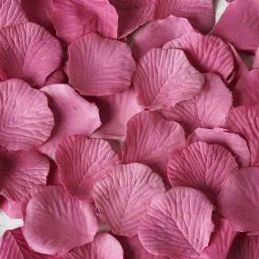 500 Silk Rose Petals For Wedding Party Table Confetti Decoration - Mauve