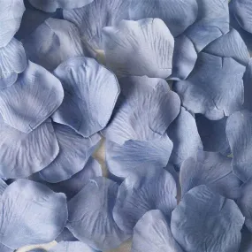 500 Silk Rose Petals For Wedding Party Table Confetti Decoration - Periwinkle