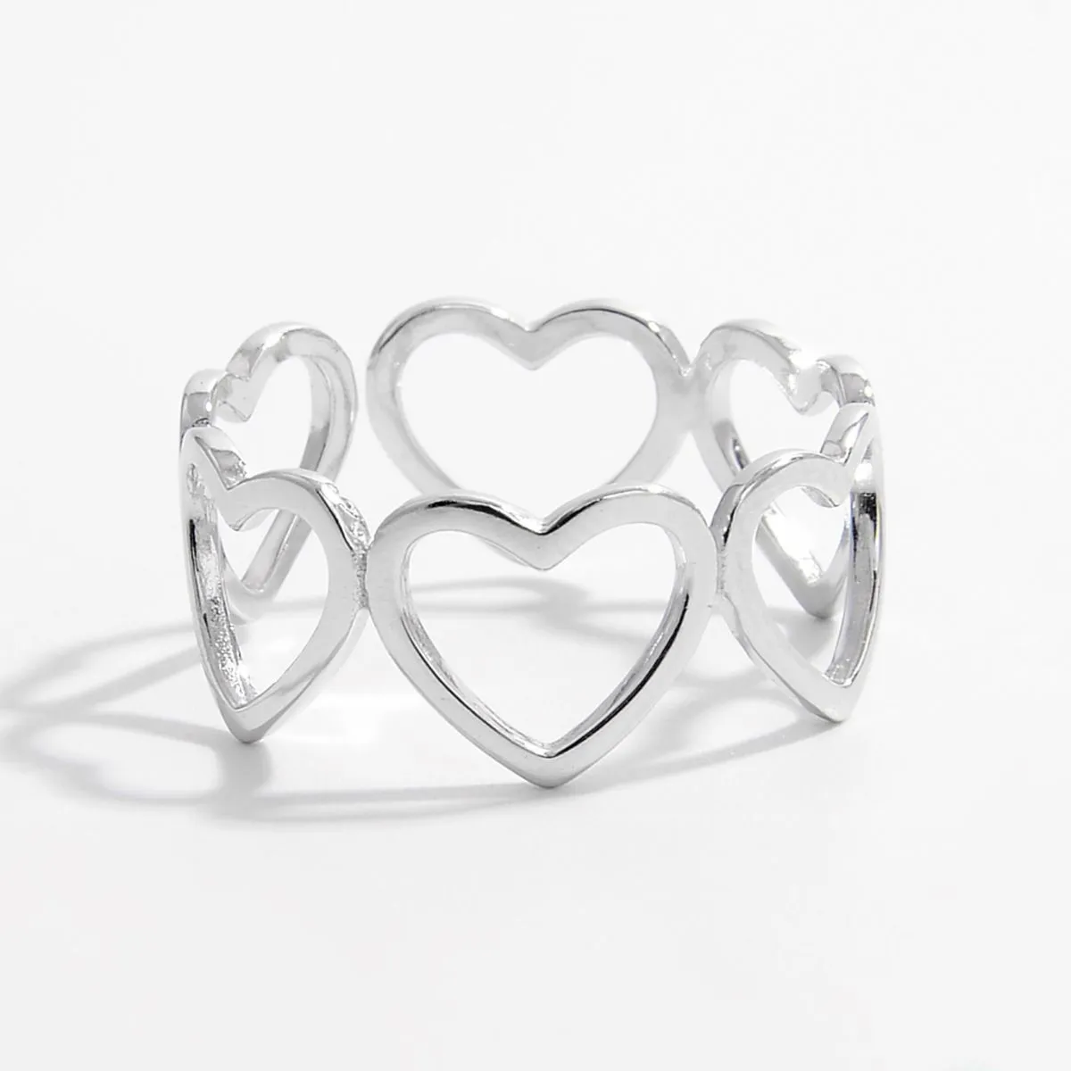 925 Sterling Silver Heart Ring