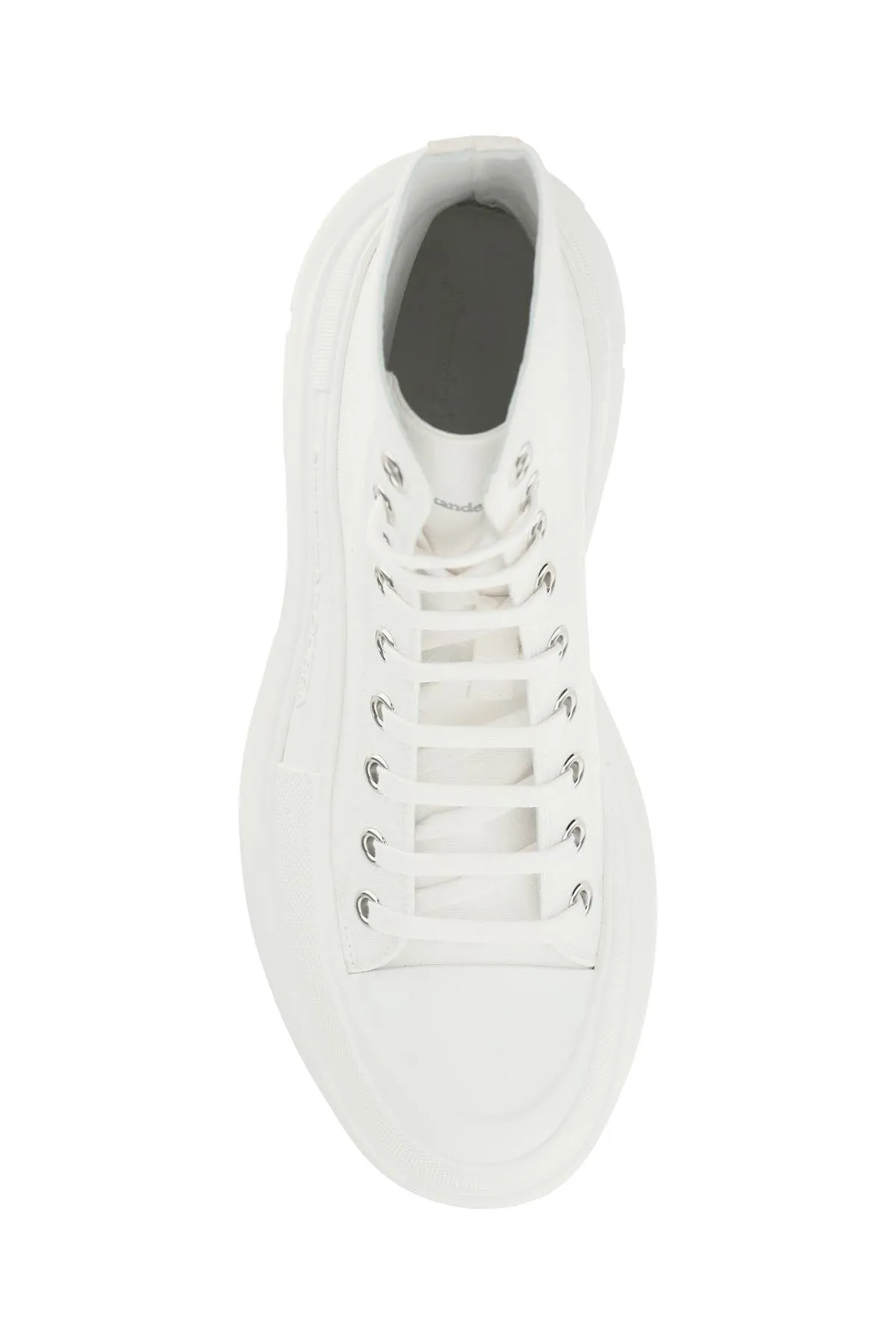 Alexander Mcqueen Tread Sleek High-Top Snekaers (Size - 39)