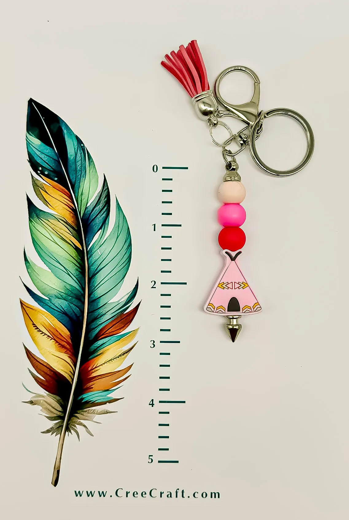 Bar Key Chain - Teepee