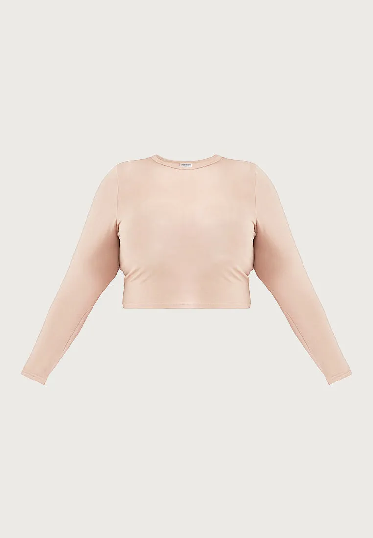 Cloud INVISIBLE Long Sleeve Crop Inner Top