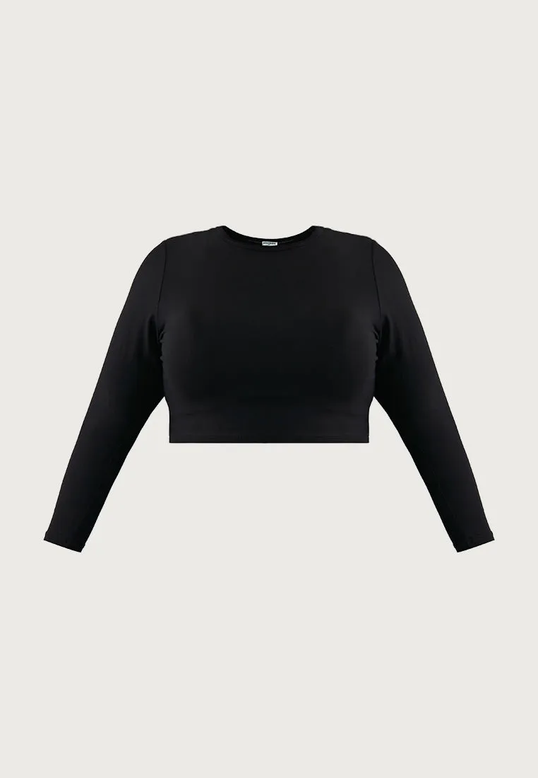 Cloud INVISIBLE Long Sleeve Crop Inner Top