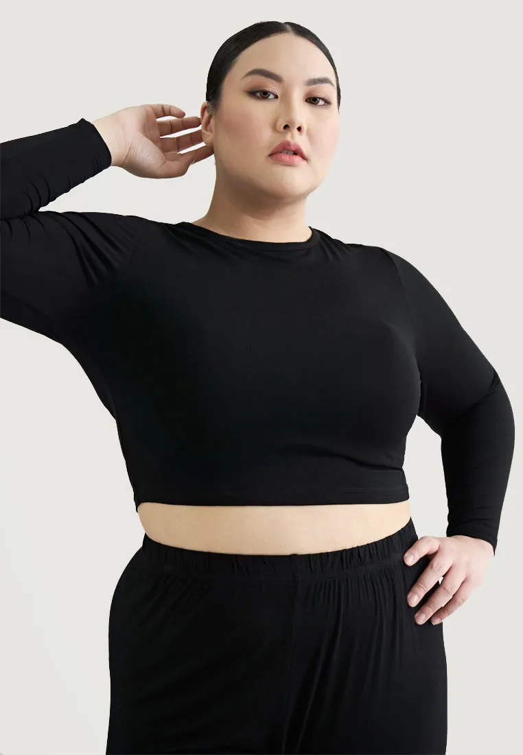 Cloud INVISIBLE Long Sleeve Crop Inner Top