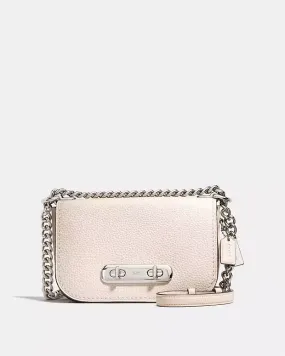 Coach Women's Swagger Shoulder Bag 20 SV/Chalk F87321 SVHA