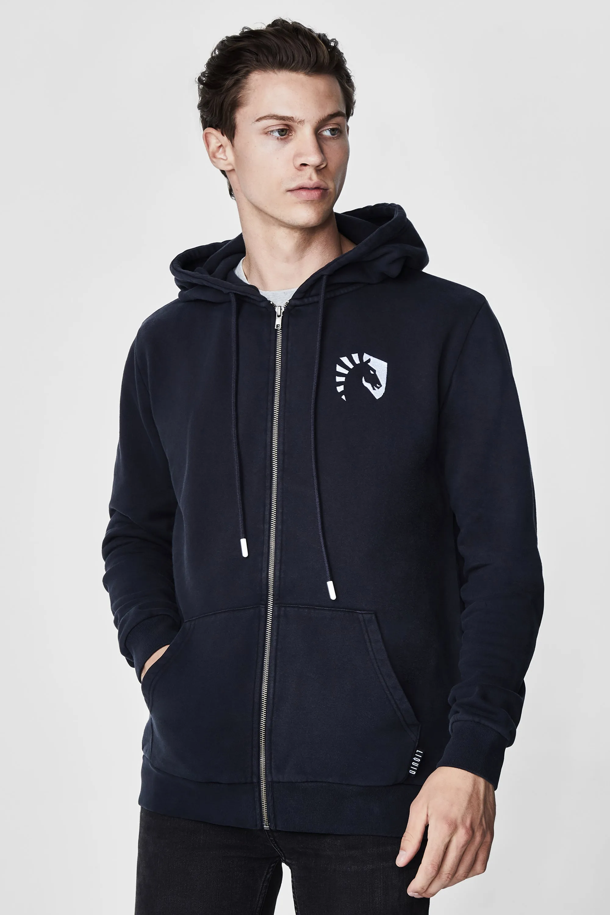 CREST ZIP UP HOODIE