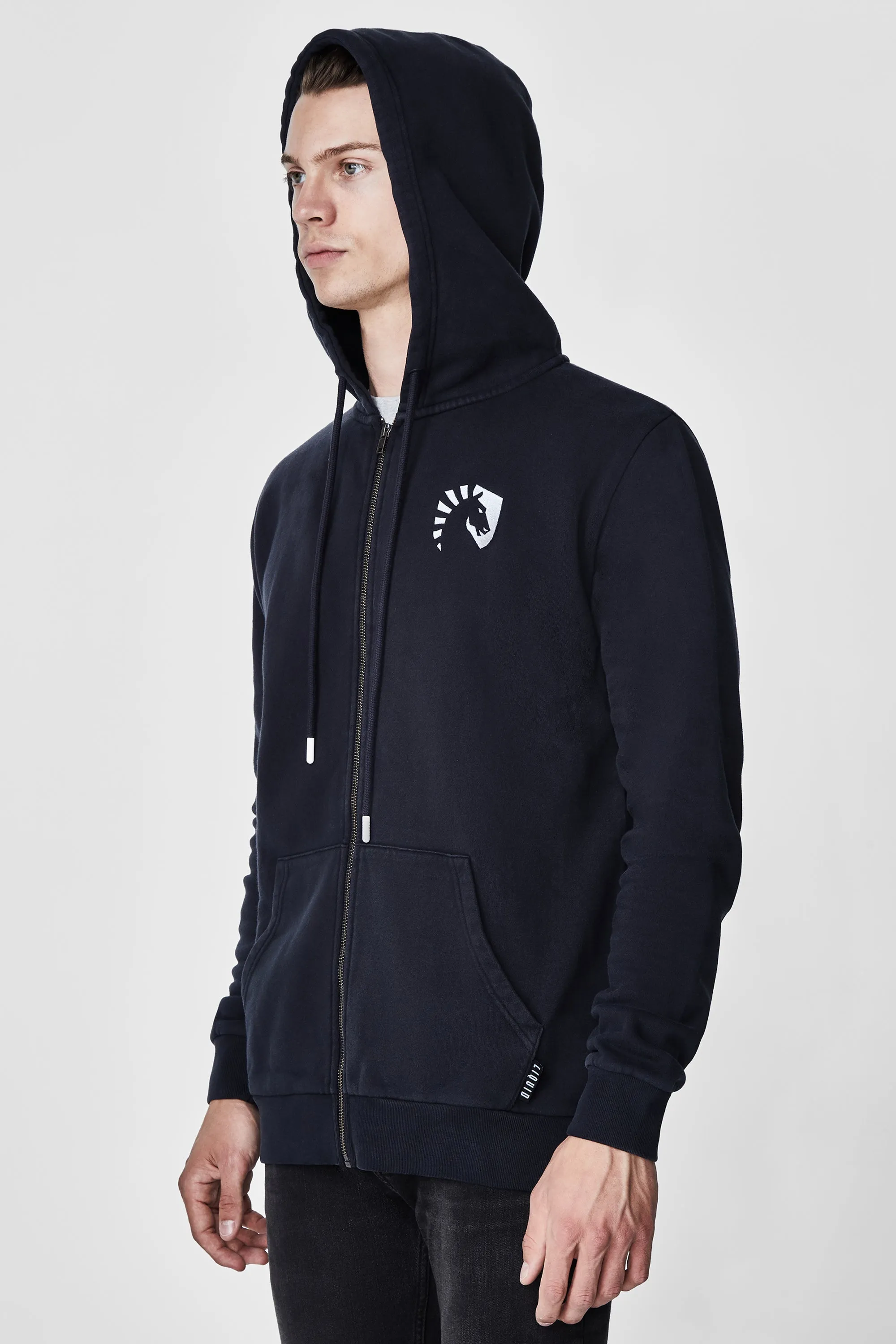 CREST ZIP UP HOODIE