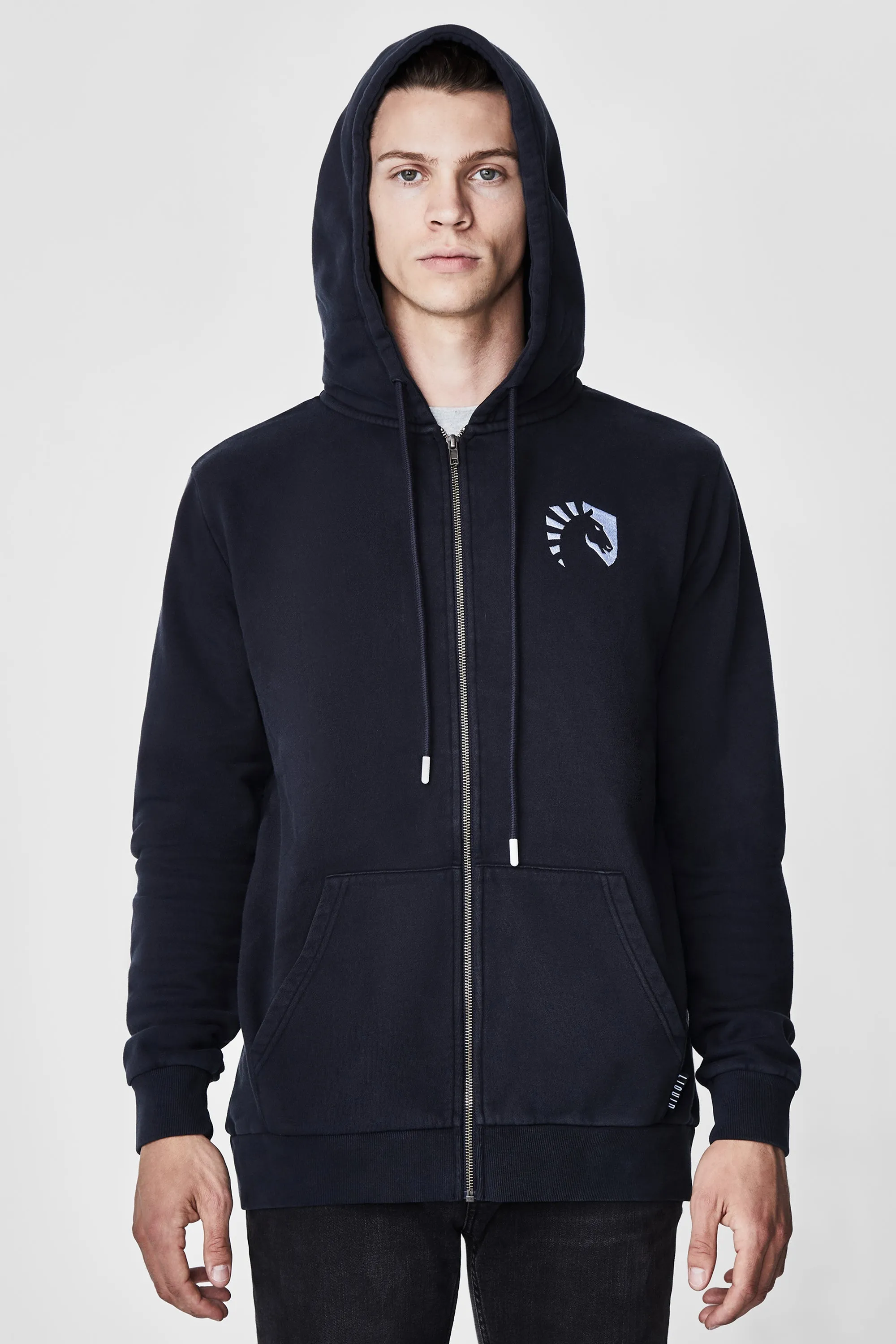 CREST ZIP UP HOODIE