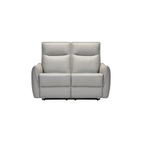 Crownmark Leather Power Recliner Loveseat