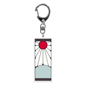 DEMON SLAYER - Tanjiro's Hanafuda Earring Acrylic Keychain