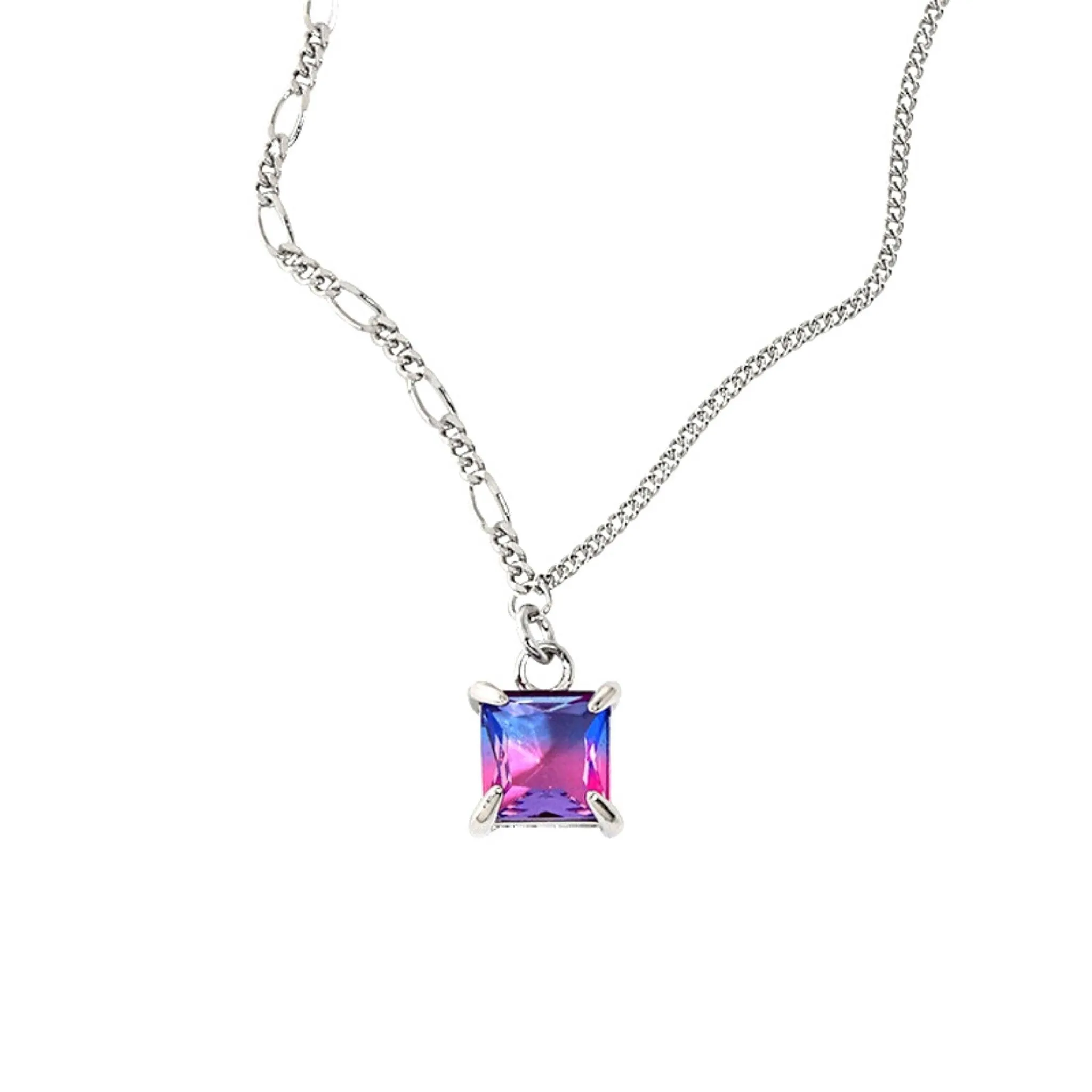 Gem Pendant Necklace - Cyrene