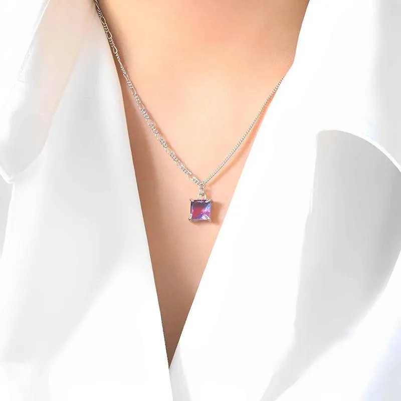 Gem Pendant Necklace - Cyrene