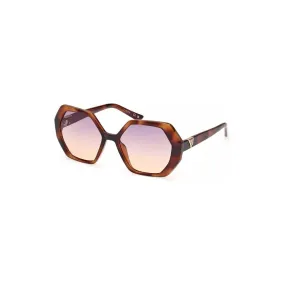 Guess Jeans Brown Injected Plastic Women Sunglasses