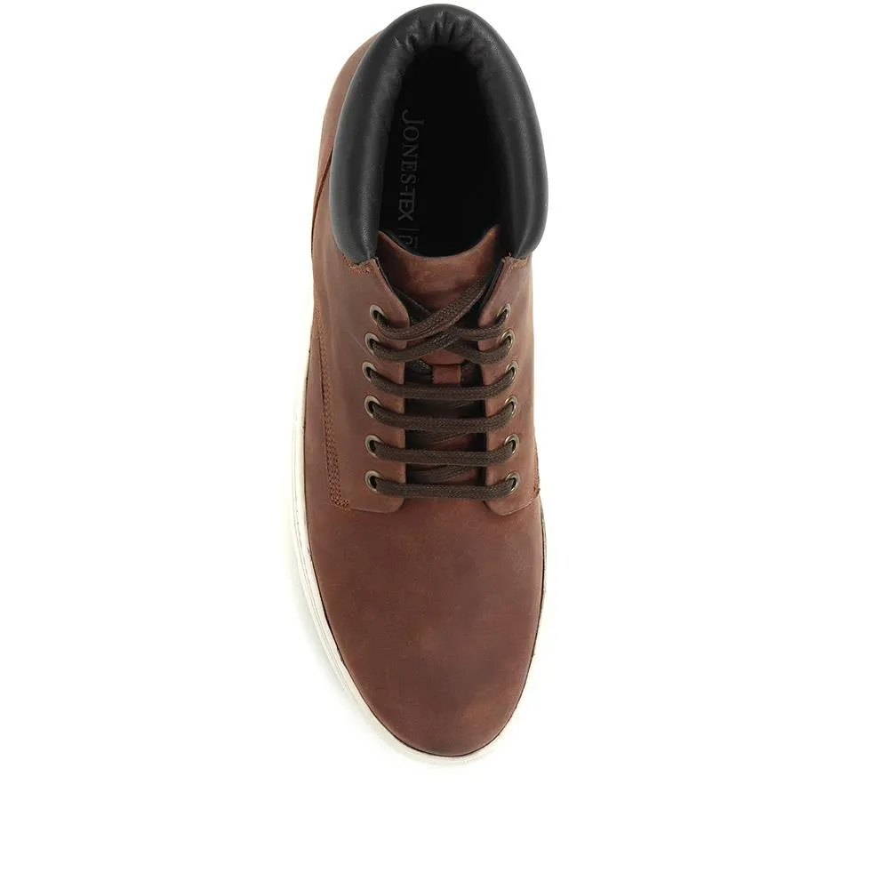 Hendon High-Top Leather Trainers - HENDON / 322 064