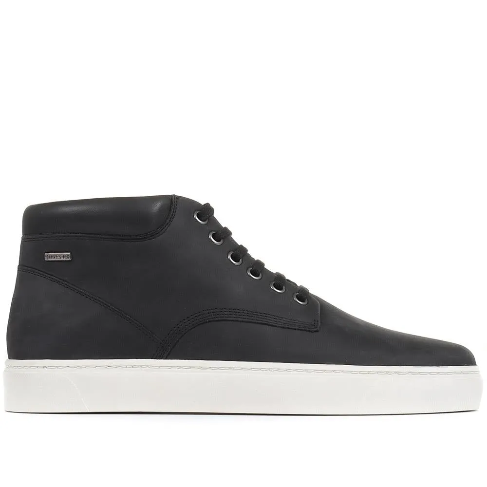 Hendon High-Top Leather Trainers - HENDON / 322 064