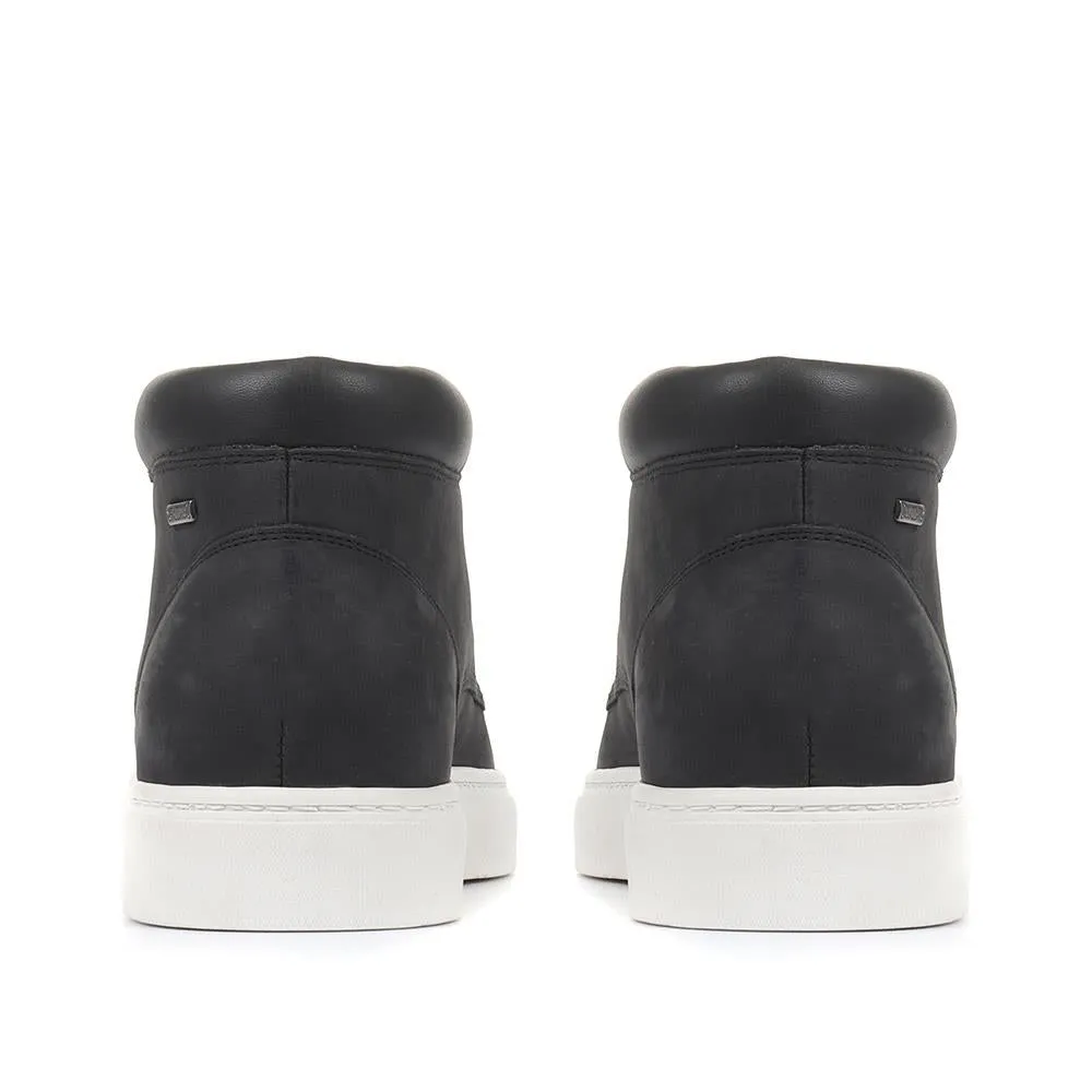 Hendon High-Top Leather Trainers - HENDON / 322 064