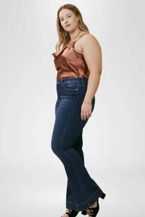 Kancan Plus Size Flare Jeans