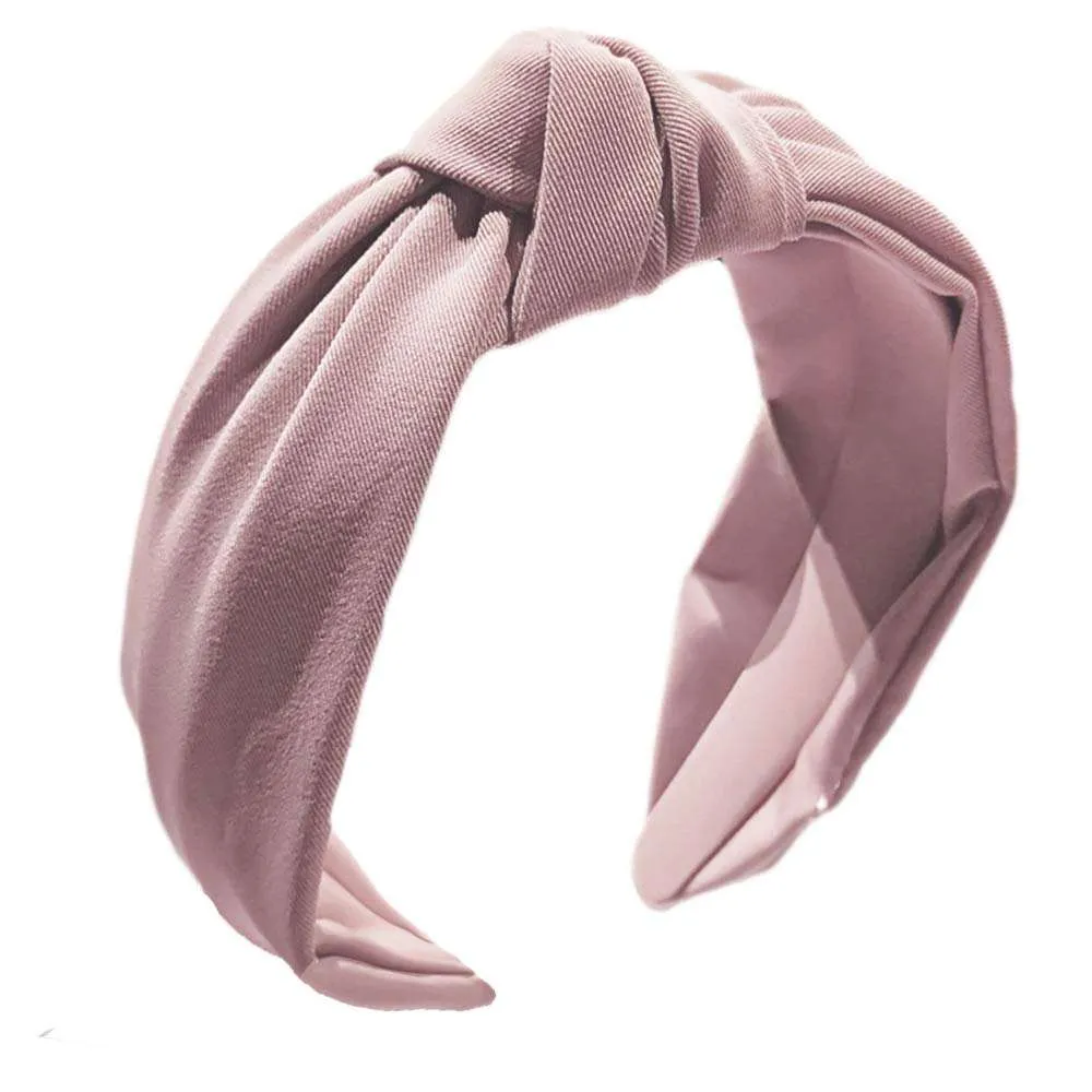 Knotted Wide Headband for Women