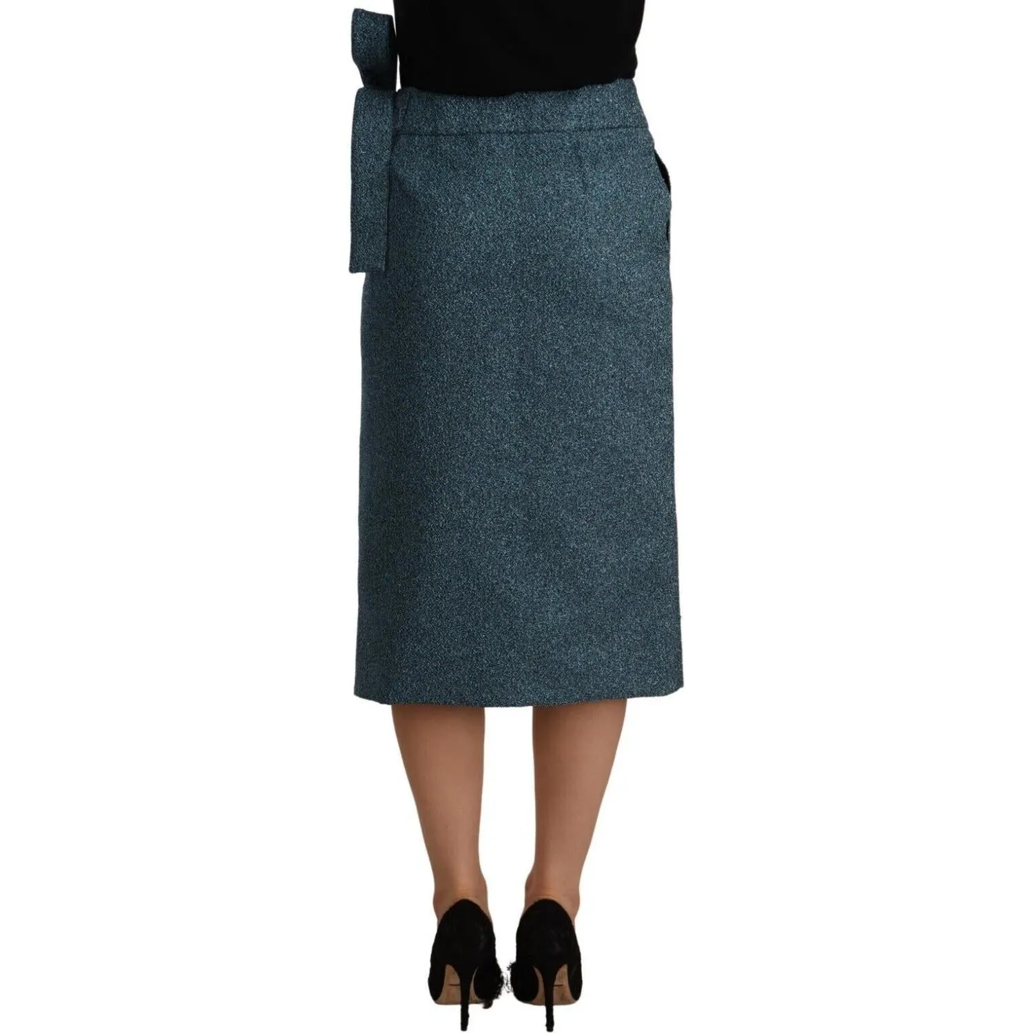 Koonhor Elegant High Waist Wrap Skirt