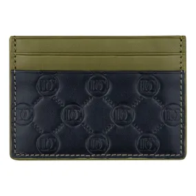 Men Blue & Green Card Holder