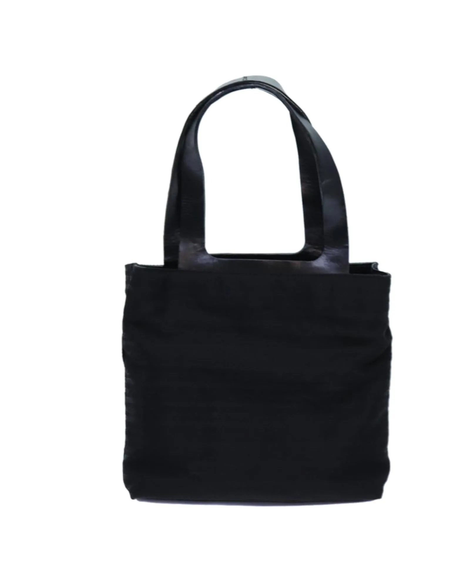 Nylon Black Hand Bag with Dust Bag - Made in Italy