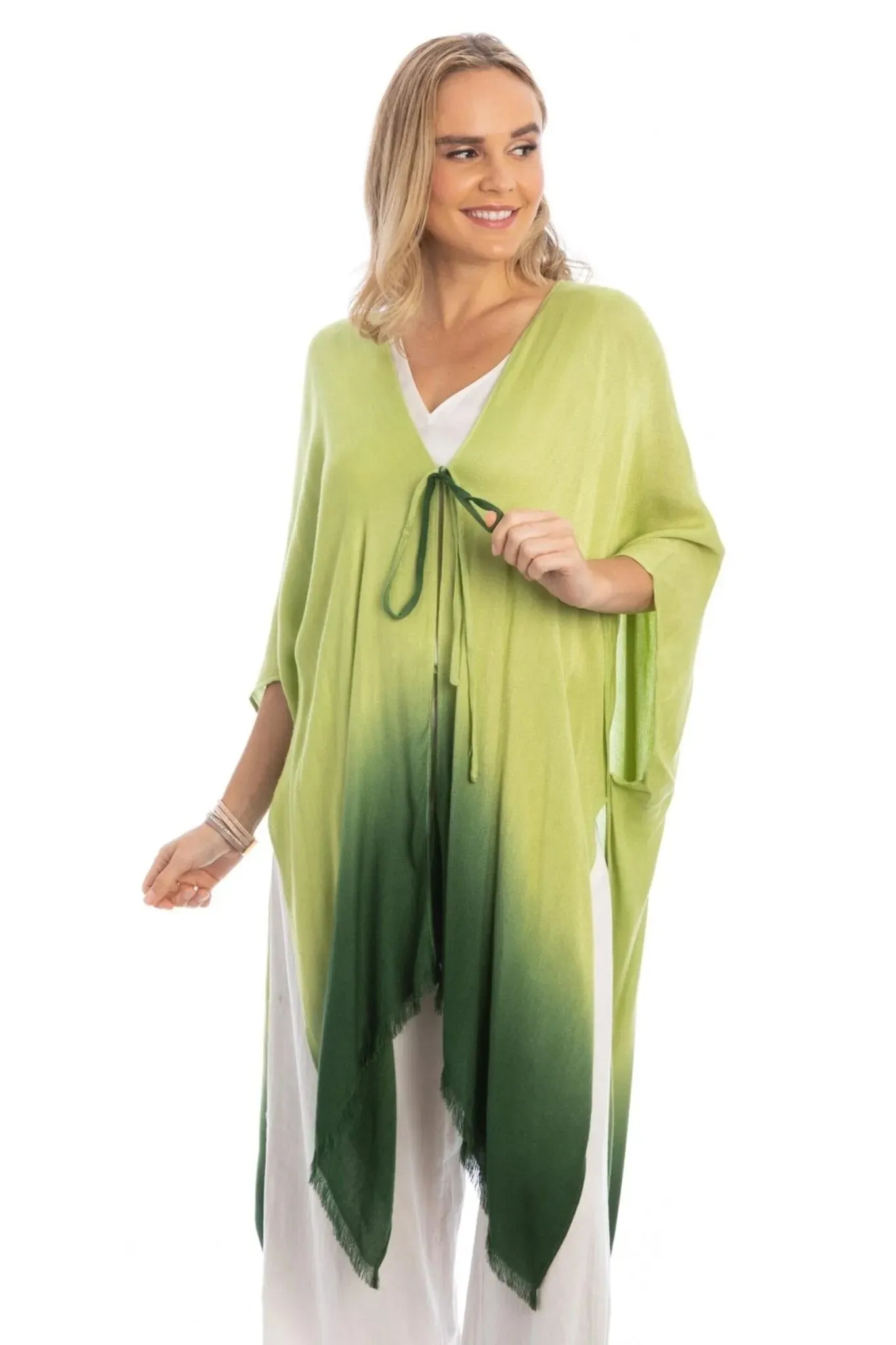 Ombre Tie Cover Up Kimono