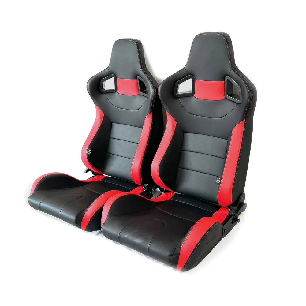 Pair BB6 Reclining Tilting Bucket Sports Seats   Runners