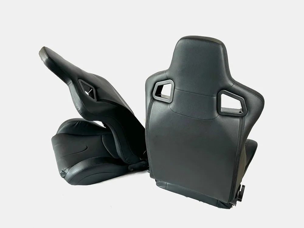 Pair BB6 Reclining Tilting Bucket Sports Seats   Runners