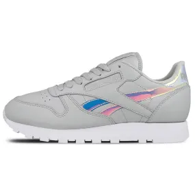 Reebok Classic Leather Iridescent Skull Grey-White