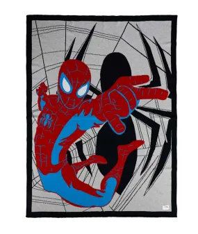 Spidey - Disney Cotton Knitted Throw / AC Blanket For Kids For Use In All Seasons (2 to 4 Years for Kids)