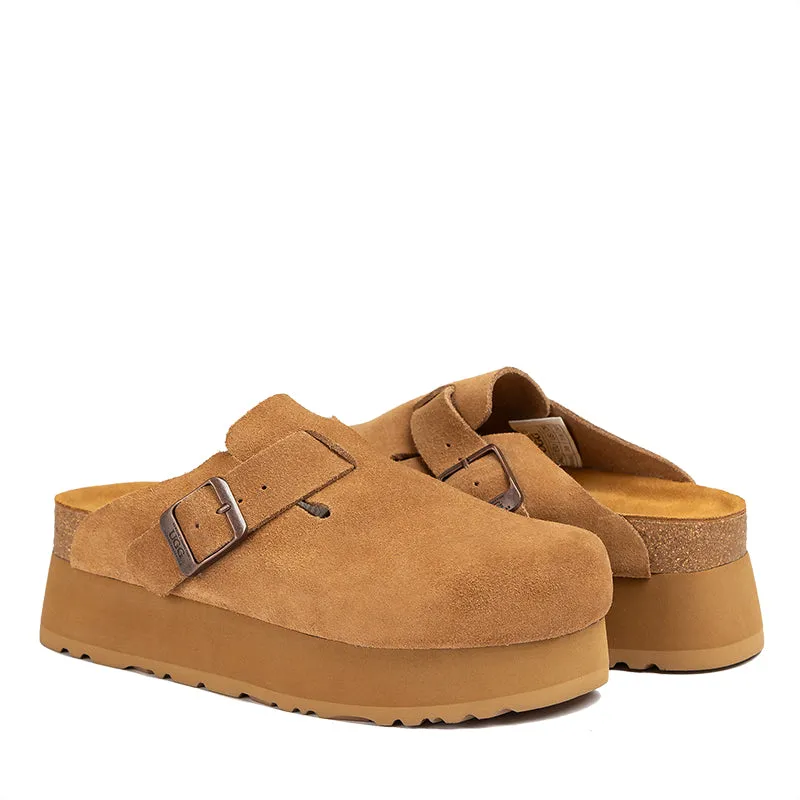 UGG Valentina  Platform Suede Leather